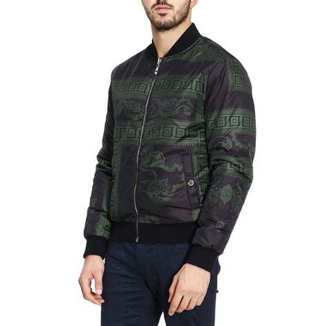 versace herren jacke sale|versace men's outlet.